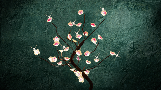 An Artistic Touch of Nature: The Cherry Tree Bonsai Lamp
