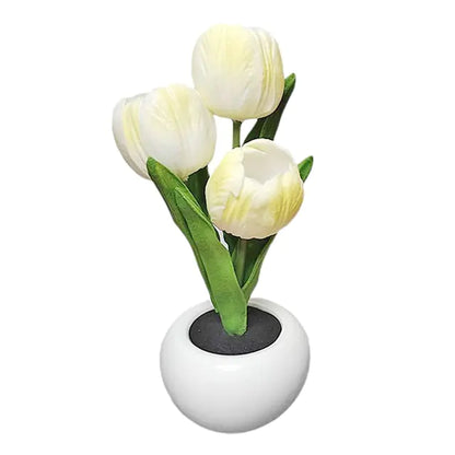 Flowerpot and Tulip Table Lamp
